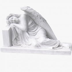 Скульптура из мрамора S_49 Ангел уснувший